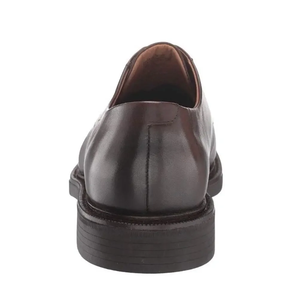 Polo Ralph Lauren Asher Captoe Oxfords Leather Shoes Polo Brown Mens Size 9 NEW